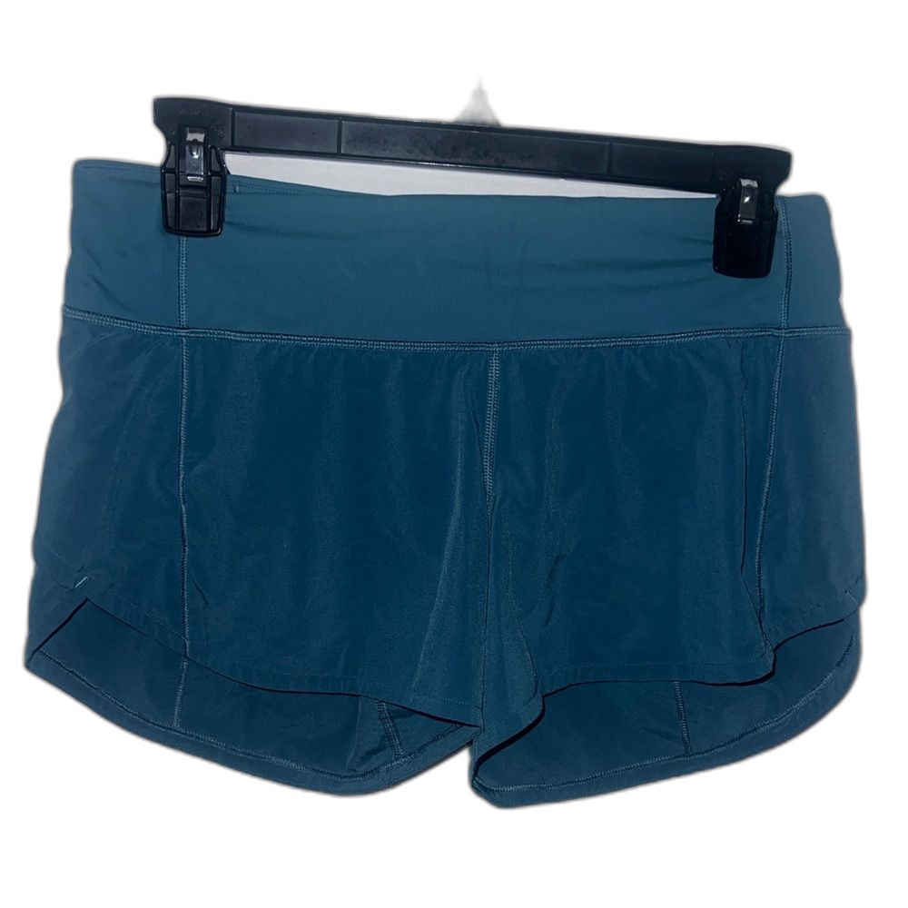 Lululemon Speed Up High-Rise Short Sz 4 Light Blue
